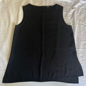Uniqlo Black Sleeveless Blouse